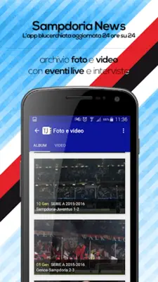 Sampdoria News android App screenshot 4